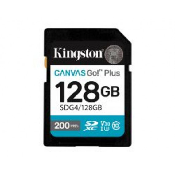 Tarjeta de Memoria KINGSTON Sdxc Canvas Go Plus 128GB U3 V30