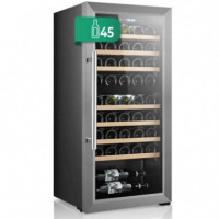 Svan Vinoteca SVN4500D, 127L, 45 Botellas, Clase G, Negro