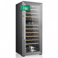 Svan Vinoteca SVN5500D 55 Botellas 150L, Negra