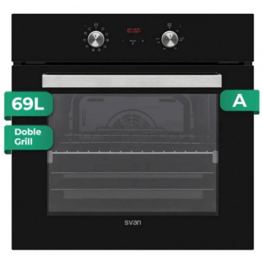 Svan Horno Multifunción SHM10700DCN 69L Cristal Negro