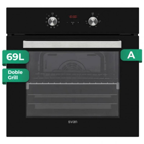 Svan Horno Multifunción SHM10700DCN 69L Cristal Negro