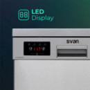 Svan SJ104501EDX Lavavajillas 45cm 10 Sets 2 Bandejas Inox