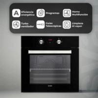 Svan SHM10700DCN Horno 60cm 69L Cristal Negro