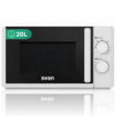 Svan SMW2701G Microondas con Grill 20L 700W Blanco