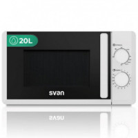 Svan SMW2701G Microondas con Grill 20L 700W Blanco