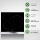 Svan SI3601SB32 Placa Inducción 60cm 3 Zonas Cristal Negro