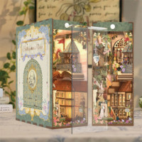 Maqueta Book Nook con Luz Versos de Shakespeare  MADNESSTOYS