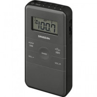 SANGEAN Radio Bolsillo Digital POCKET DT-140 Negro