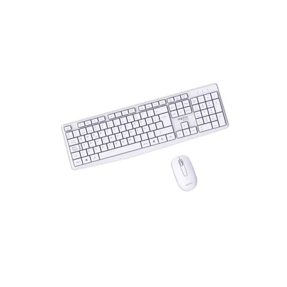 AQPROX Teclado + Raton Inalambrico MX420W Blanco 1000DPI
