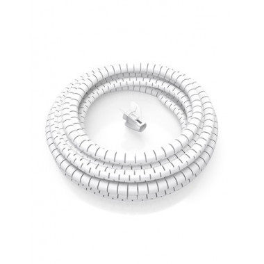 AISENS Organizador De Cable En Espiral 25mm 3Mtrs Blanco A151-0919