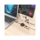 AiSENS Transmisor y Receptor Usb C A Hdmi Inalambrico Con Carga Usb PD 100W