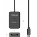 AiSENS Adaptador Usb C 3.2 Gen2 A M.2 SATA/NVMe ASUC-M2D011-BK