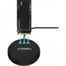 AiSENS Docking Station Usb 3.2 Gen2 A M.2 SATA /NVMe 10Gbit Por seg ASUC-M2D013-BK