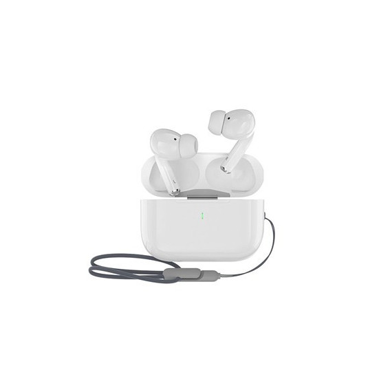 DEVIA Auricular Bluetooth Airbuds Pro2 TWS Estuche de Carga Inalambrico Blanco
