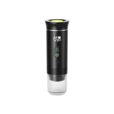 MUVIP Cafetera Portatil Recargable 3 En 1DG/NS/CAFE XPRESS CUP Negra 72W 2 Temperaturas MV0646