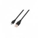 AiSENS Cable Usb 2.0 A Mini Usb 3Mtrs Negro A101-0026