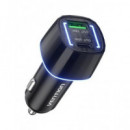 VENTION Cargador de Coche  Tipo C Y Usb A 48W Negro FFRBO