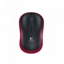 Ratón Inalámbrico M185 Wireless Rojo LOGITECH