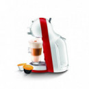 Cafetera de Capsulas Blanca y Roja Dolce Gusto Delongui  DELONGHI