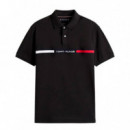Polo de Corte Regular con Logo Bordado  TOMMY HILFIGER