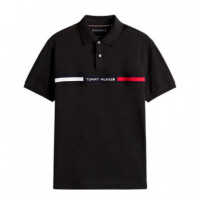 Polo de corte regular con logo bordado