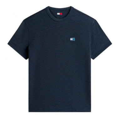 Camiseta de punto con parche tonal