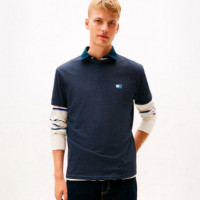 Camiseta de punto con parche tonal