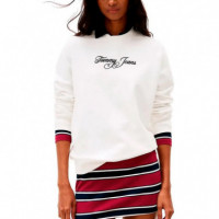 SUDADERA REGULAR ESSENTIALS LOGO