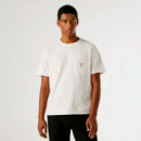 Camiseta bolsillo frontal fit regular