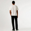 Camiseta bolsillo frontal fit regular