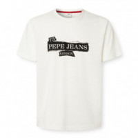 Camiseta logo estampado fit regular