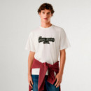 Camiseta logo estampado fit regular