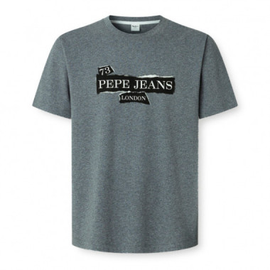 Camiseta logo estampado fit regular