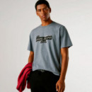 Camiseta logo estampado fit regular