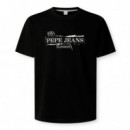 Camiseta logo estampado fit regular