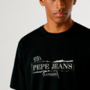 Camiseta logo estampado fit regular