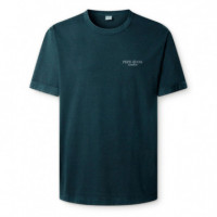 Camiseta espalda estampada fit relaxed