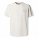 Camiseta espalda estampada fit relaxed