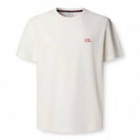 Camiseta espalda estampada fit relaxed