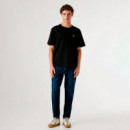 Camiseta espalda estampada fit relaxed