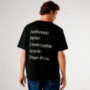 Camiseta espalda estampada fit relaxed