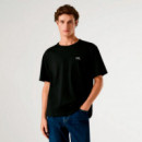 Camiseta espalda estampada fit relaxed