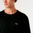 Camiseta espalda estampada fit relaxed