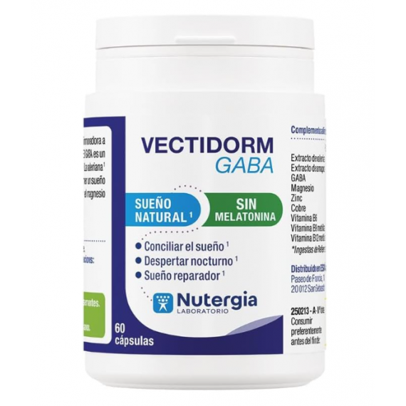 NUTERGIA Vectidorm Gaba 60 Caps