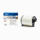 Cinta Continua BROTHER Blanco Papel Termico 103MM X 30.48M (DK22246)