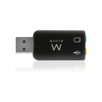 EWENT EW3751 Placa de Som Externa USB 5.1