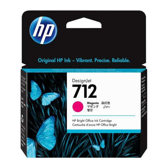 Tinta HP 712 Magenta Plotter T210