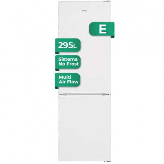 Svan Congelador Vertical SVC185601ENFDX No Frost 274L Inox