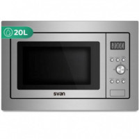 Svan Microondas Integración SMWI2701DGX Inox con Grill