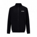 Sudadera con cierre de cremallera y logo lateral de Guess